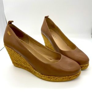 Viscata Barcelona Marquesa Canvas Wedge Espadrille Pump